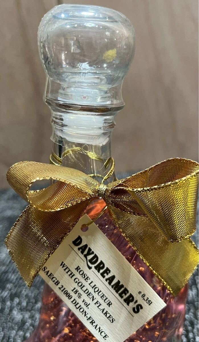 20251119-16 新品　未使用　保管品　箱無し　シンデレラ・シュー　シンデレラリキュール　金箔入り デイドリーマーシンデレラシューローズ_画像3