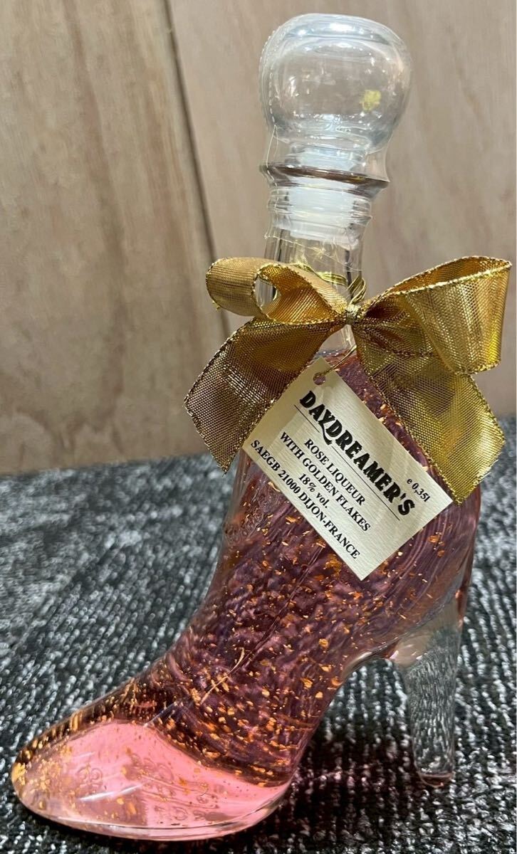 20251119-16 新品　未使用　保管品　箱無し　シンデレラ・シュー　シンデレラリキュール　金箔入り デイドリーマーシンデレラシューローズ_画像1