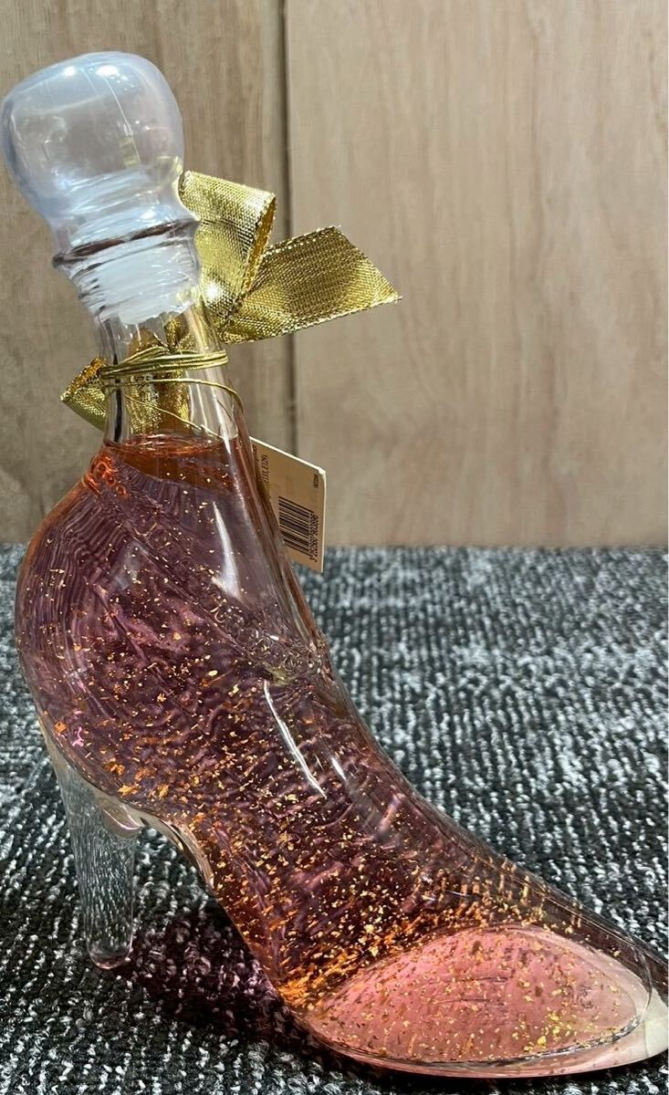 20251119-15 新品 未使用 保管品 箱無し シンデレラ・シュー シンデレラリキュール 金箔入り デイドリーマーシンデレラシューローズ_画像2