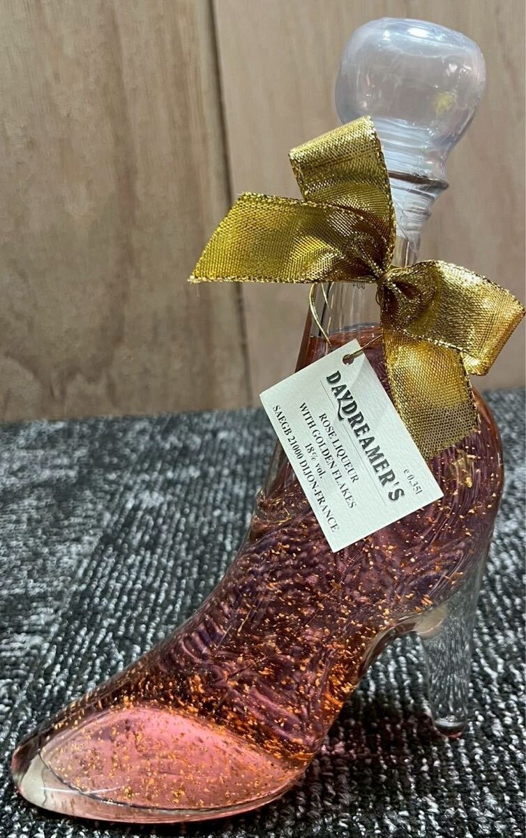 20251119-15 新品 未使用 保管品 箱無し シンデレラ・シュー シンデレラリキュール 金箔入り デイドリーマーシンデレラシューローズ_画像1