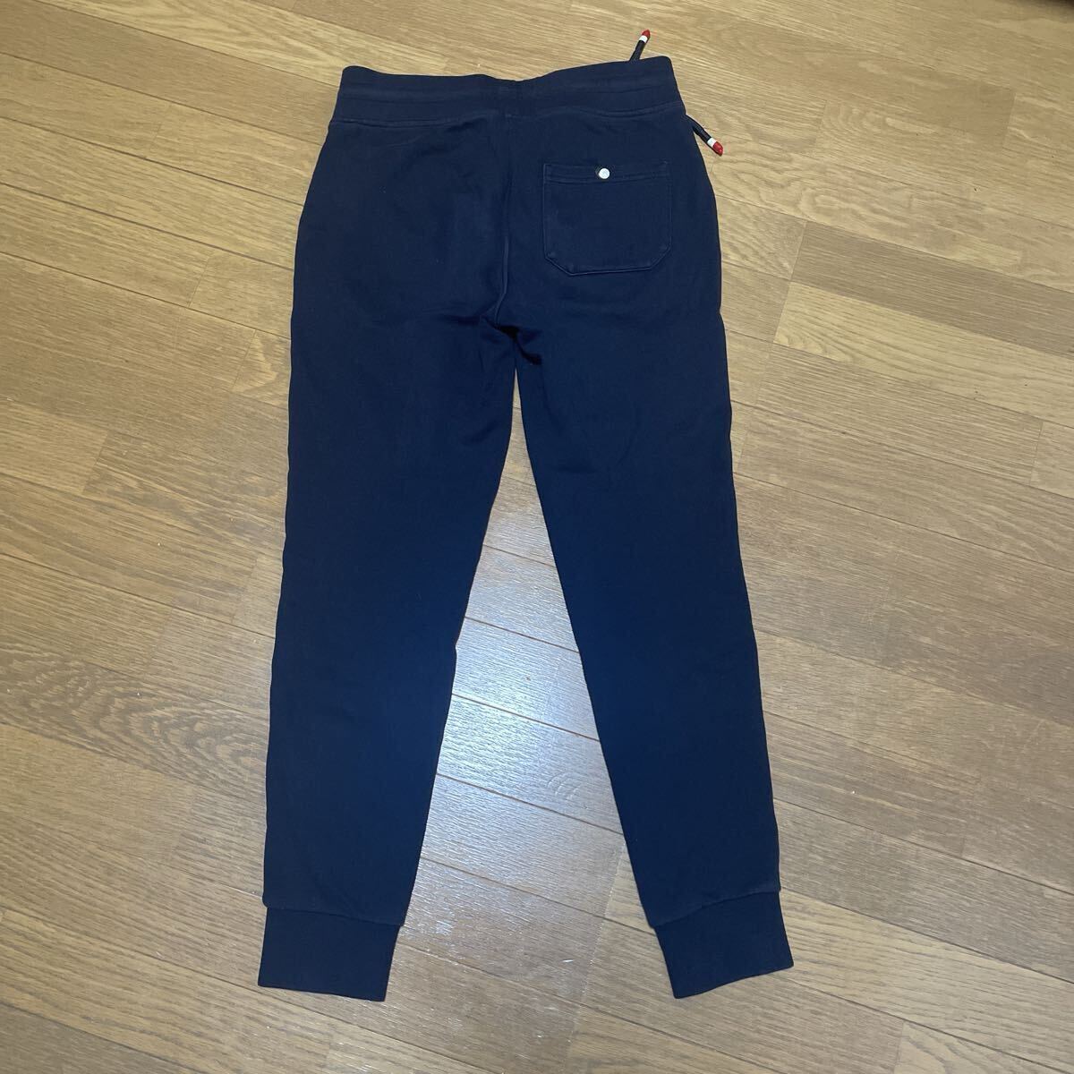 MONCLER GENIUS 2 モンクレール ジーニアス 2 1952 ロゴワッペン トリコロール スウェットパンツ XS ネイビー _画像2