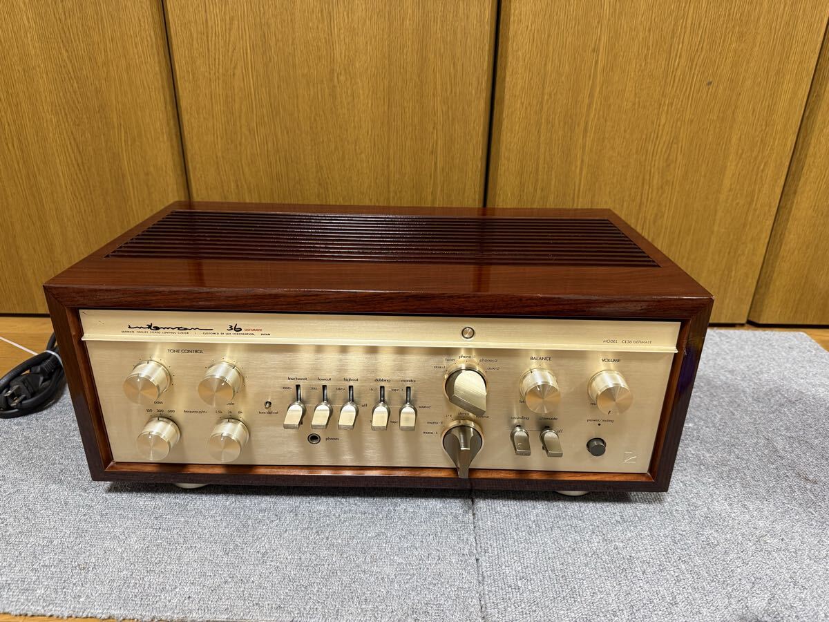LUXMAN CL36 ULTIMATE ! プリ真空管アンプ!元箱付き_画像2