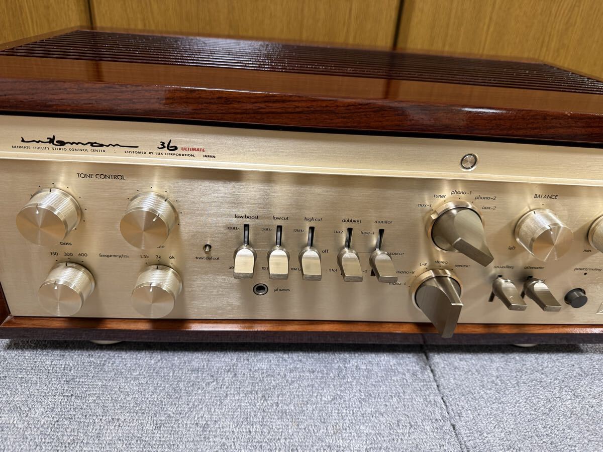 LUXMAN CL36 ULTIMATE ! プリ真空管アンプ!元箱付き_画像3