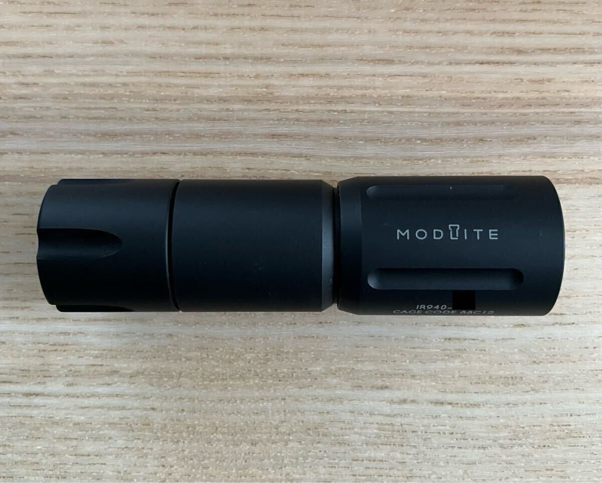 MODLITE 実物 IR-940赤外線ライトヘッド + PDW18350ライトボディBLKセット (ナイトビジョン 夜眼鏡 PVS14 MX10160 11769 SUREFIRE ARISAKA)_画像6