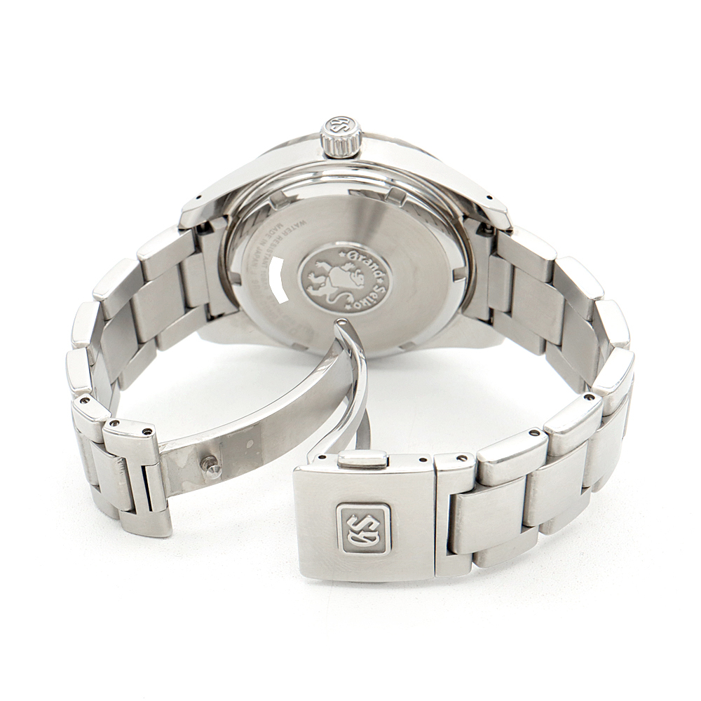 SEIKO セイコー グランドセイコー GS スプリングドライブ 9R65-0BM0 デイト パワーリザーブ シルバー SS メンズ 自動巻き_画像3