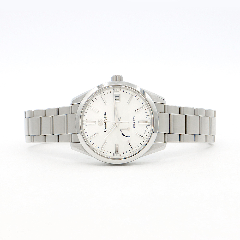 SEIKO セイコー グランドセイコー GS スプリングドライブ 9R65-0BM0 デイト パワーリザーブ シルバー SS メンズ 自動巻き_画像5