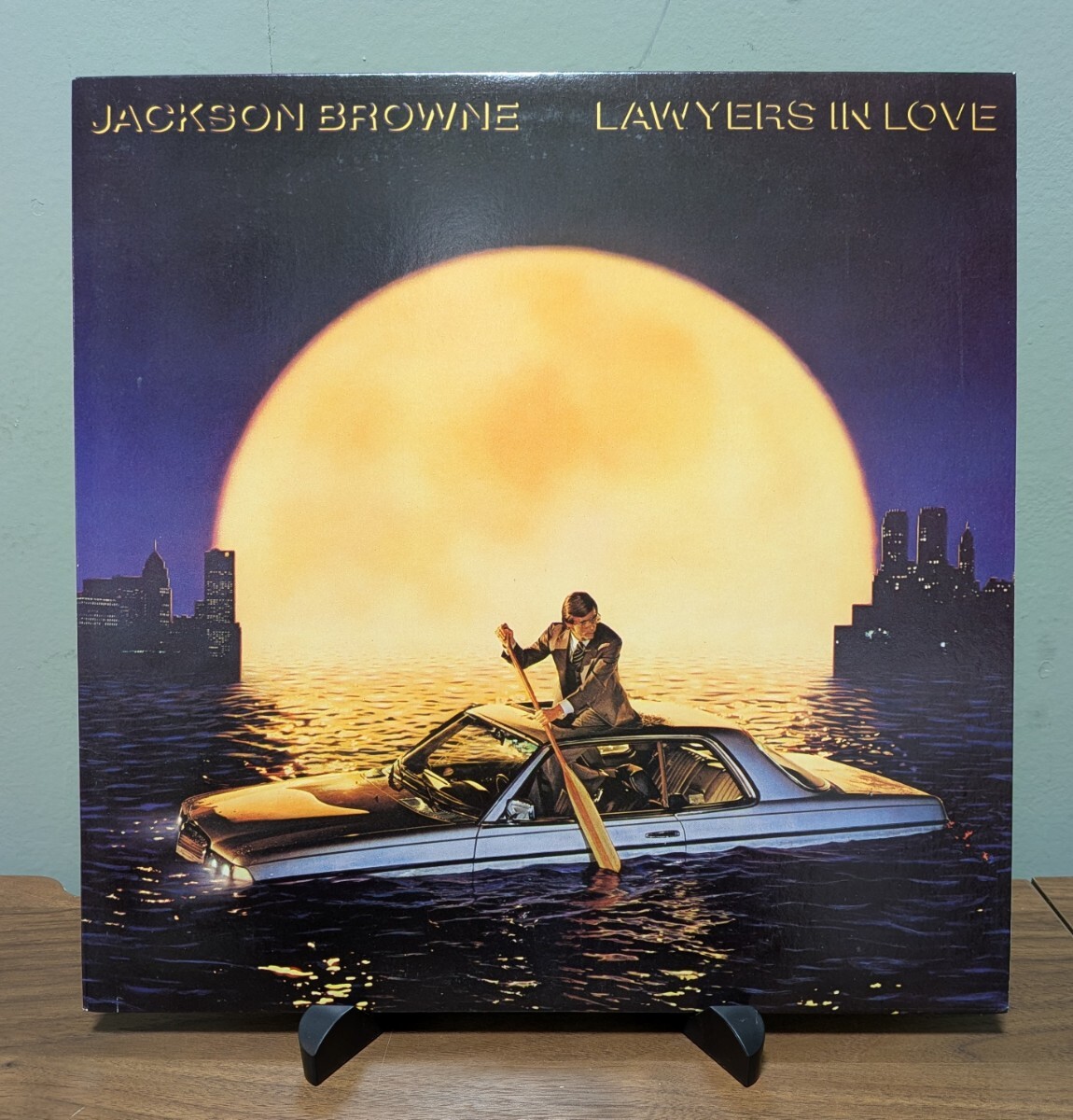 JACKSON BROWNE ジャクソン ブラウン / LAWYERS IN LOVE 愛の使者 / US盤 ASYLUM 9 60268-1 _画像1