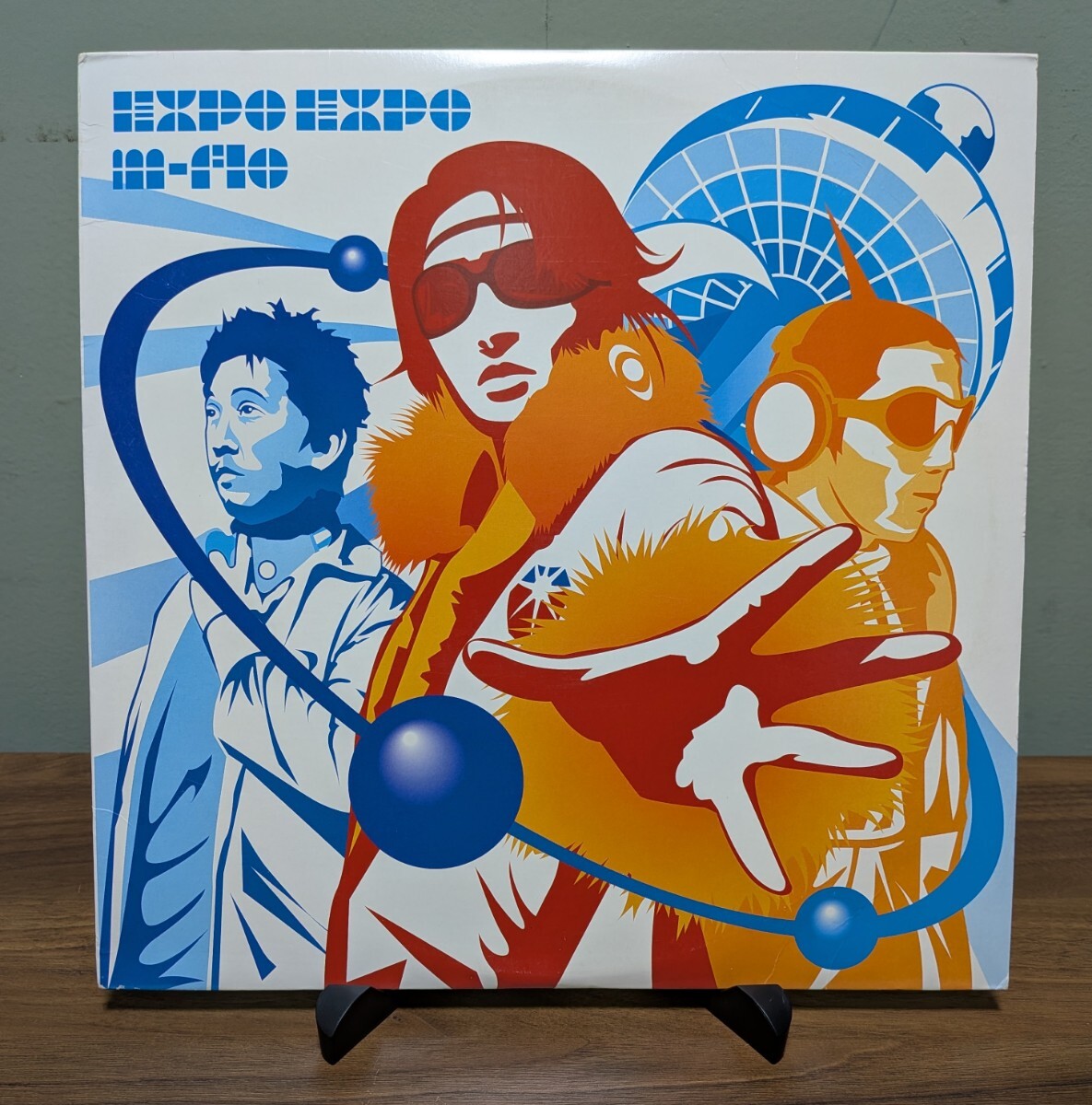 m-flo/ EXPO EXPO 2LP / LABSOUL RECORDS LSR-035 稀少 2001年人気作 Towa Tei Bahamadia Dev Large Nipps参加_画像1