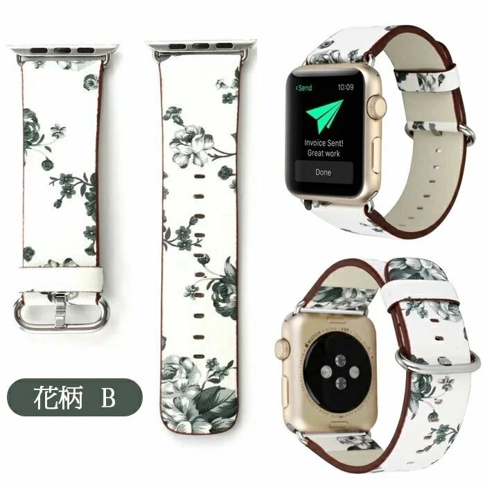 Apple Watch соответствует частота PU кожа Apple часы кожа iwatch ремень Apple часы обращение частота цветочный принт ремень * цветочный принт F