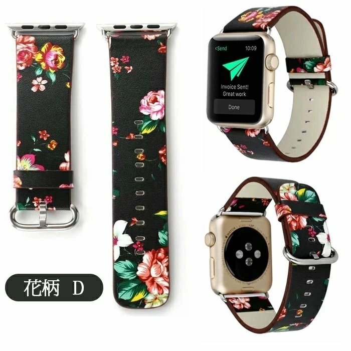 Apple Watch соответствует частота PU кожа Apple часы кожа iwatch ремень Apple часы обращение частота цветочный принт ремень * цветочный принт F