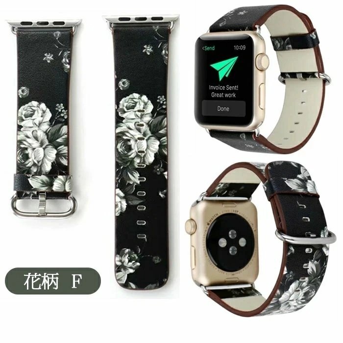 Apple Watch соответствует частота PU кожа Apple часы кожа iwatch ремень Apple часы обращение частота цветочный принт ремень * цветочный принт F