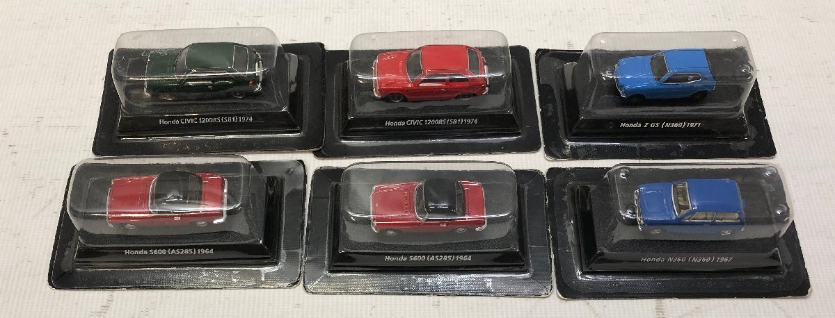中身未開封 コナミ 1/64 絶版名車コレクション 22点まとめ 日産 フェアレディ ホンダ シビック S600 他 ミニカー【現状品】[37-1125-M4]_画像6