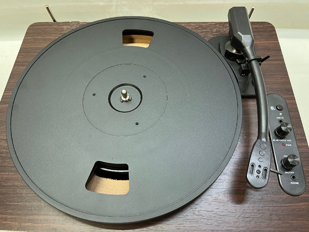 簡易動作確認済 ION AUDIO LUXE LP レコードプレーヤー 箱無し 【現状品】 [55-0815-2O2]_画像3