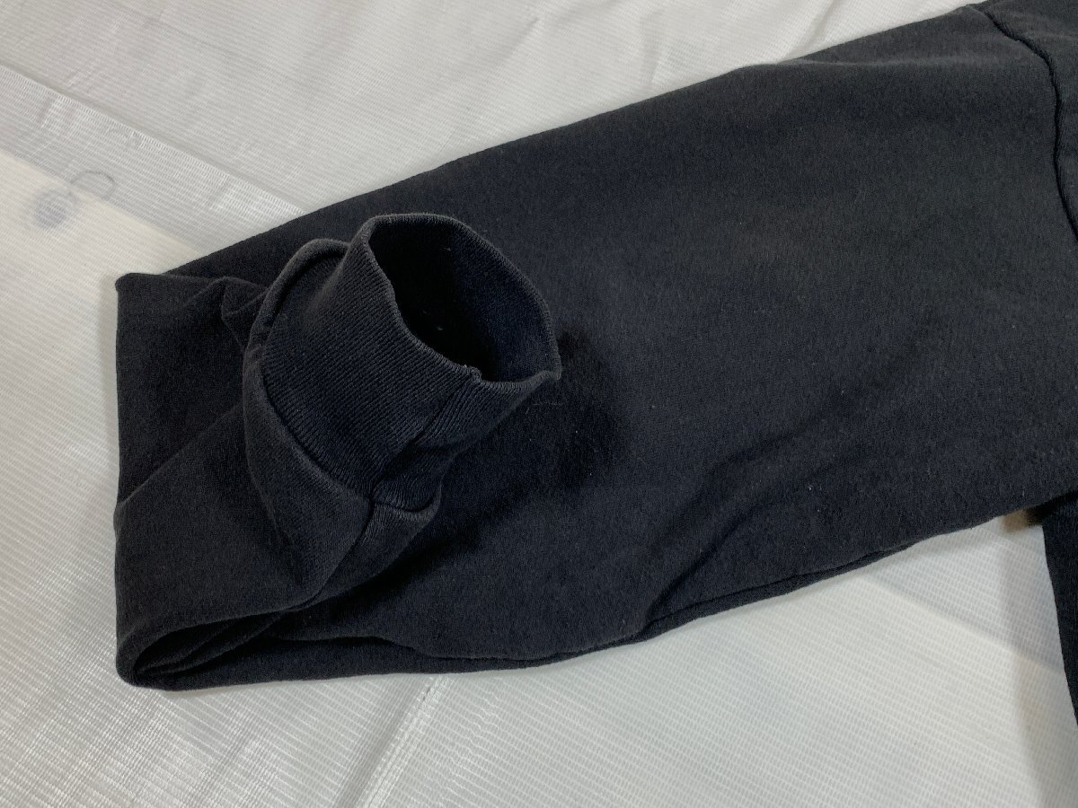 IRAK NY アイラック ニューヨーク LOGO HOODY パーカー サイズ:XL ブラック ☆良品☆[662-1115-E4]_画像6