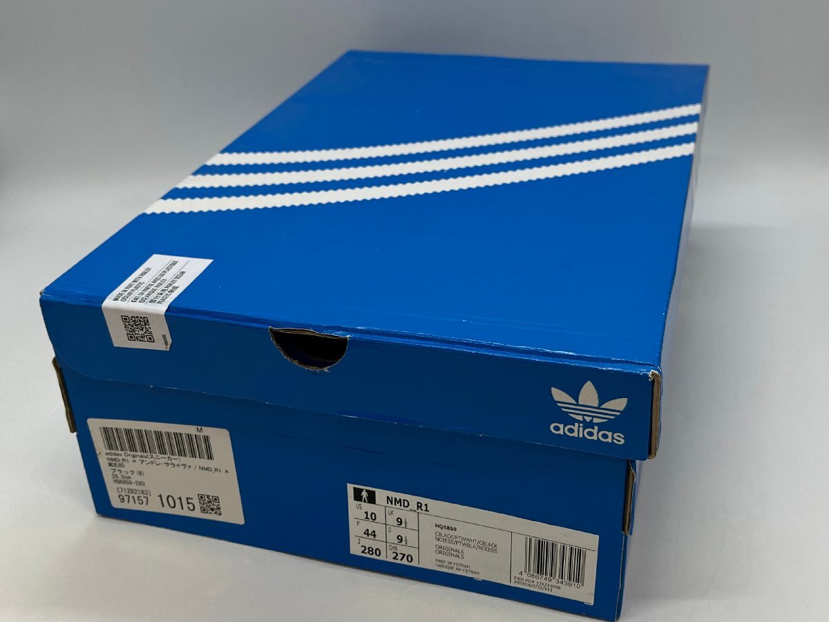 * не использовался товар * adidas NMD R1 × Andre Saraiva спортивные туфли номер образца :HQ6859 280 размер :28cm Adidas Andre *sa жить .[75-0616-E6]