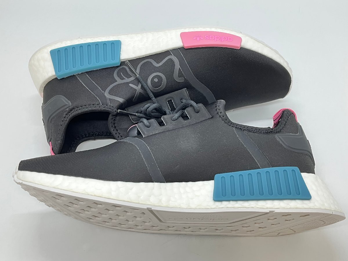 * не использовался товар * adidas NMD R1 × Andre Saraiva спортивные туфли номер образца :HQ6859 280 размер :28cm Adidas Andre *sa жить .[75-0616-E6]