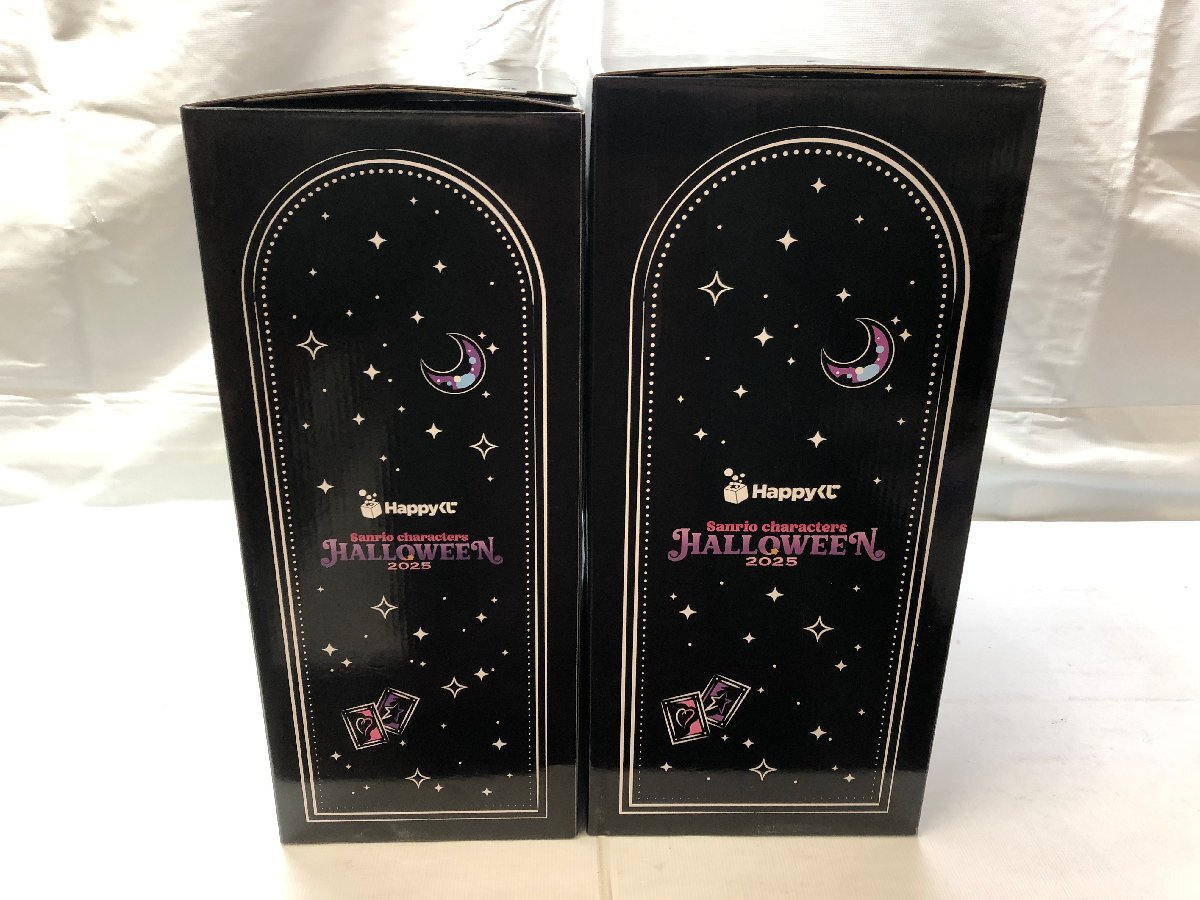 1円～ 2点まとめ 未開封 サンリオ Happyくじ HALLOWEEN 2025 特賞/LAST賞 シナモロール ハローキティ ぬいぐるみ ☆良品☆[34-1122-M1]_画像2