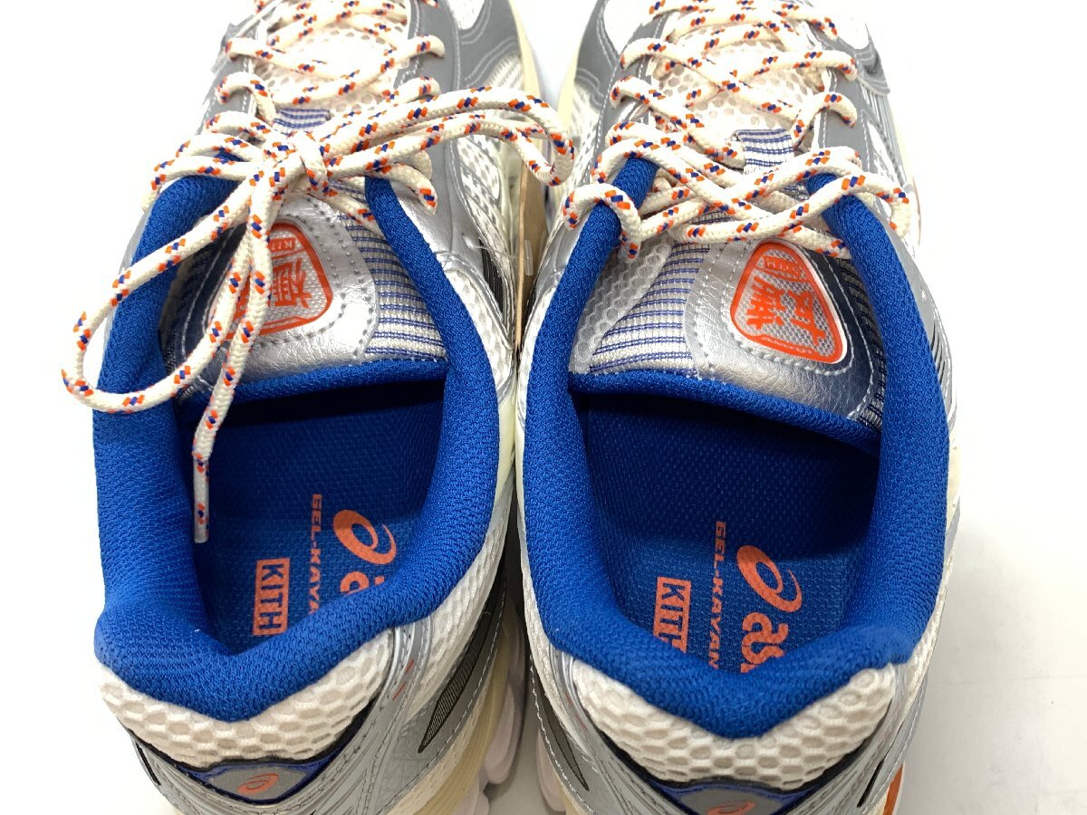 KITH Ronnie Fieg × Asics Gel-Kayano 型番:1203A555-101 サイズ:28.25cm アシックス キス ロニー スニーカー ☆良品☆[75-0206-E1]_画像4