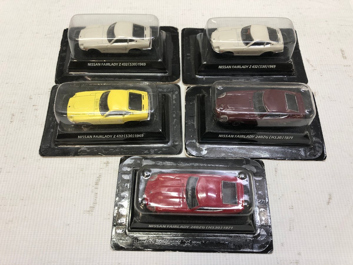 中身未開封 コナミ 1/64 絶版名車コレクション 22点まとめ 日産 フェアレディ ホンダ シビック S600 他 ミニカー【現状品】[37-1125-M4]_画像2