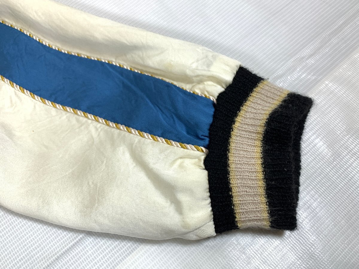 ※備考有 港商 東洋エンタープライズ スカジャン 般若 JAPAN MAP 型番:TT14119 サイズ:大 ジャケット ☆良品☆[67-1125-E3]_画像10