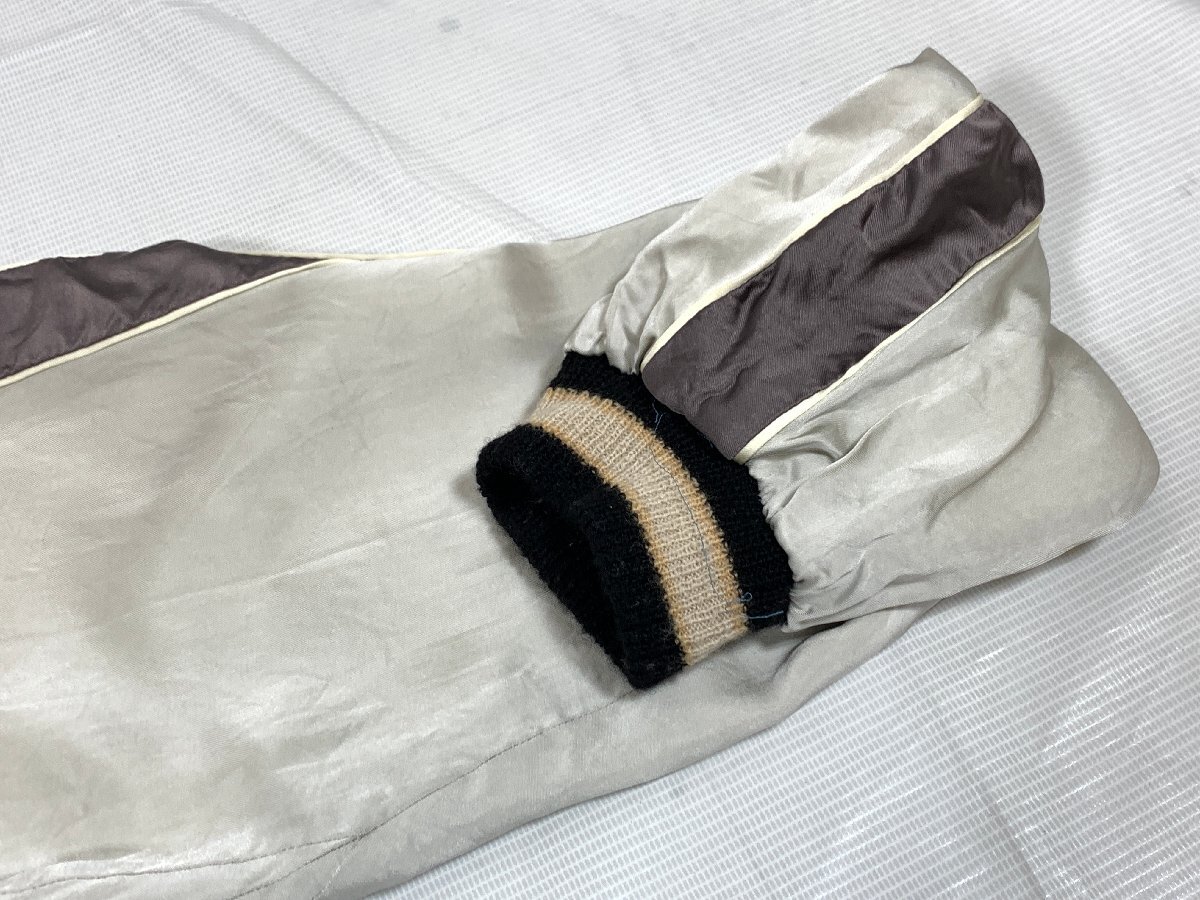 ※備考有 港商 東洋エンタープライズ スカジャン 般若 JAPAN MAP 型番:TT14119 サイズ:大 ジャケット ☆良品☆[67-1125-E3]_画像5