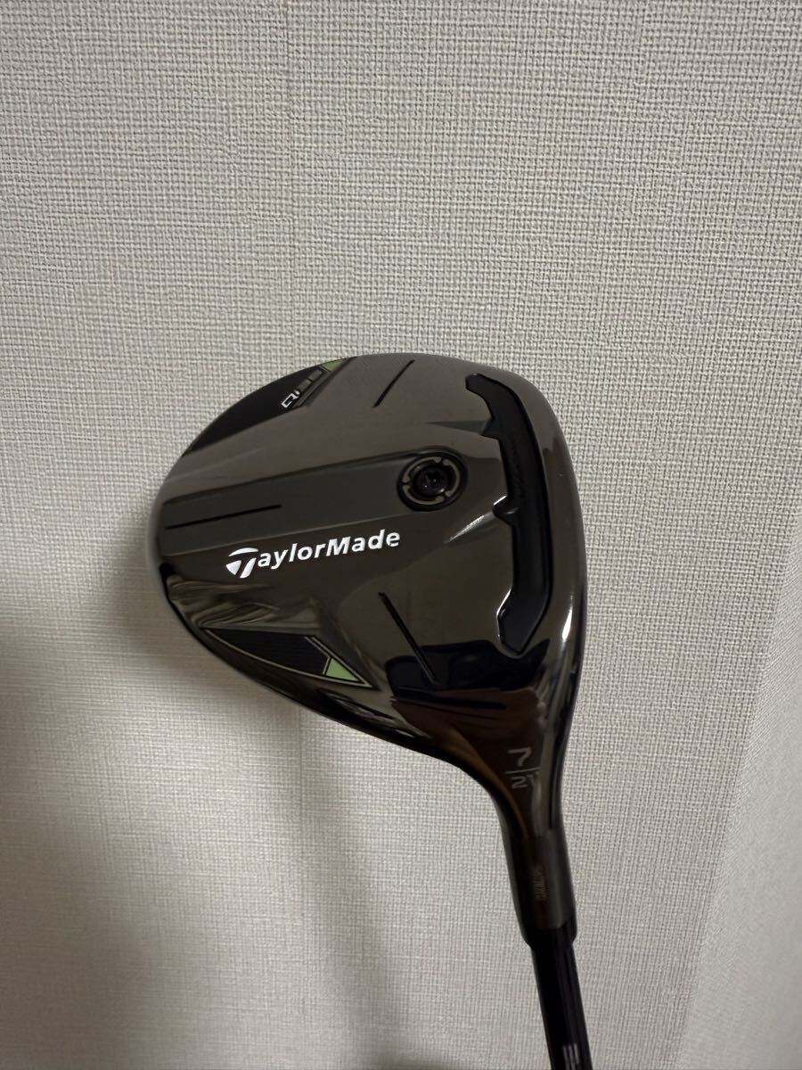 【支給品】テーラーメイド Taylormade Qi35 7W フェアウェイウッド 21° (リアル21.4度) 接着タイプ【未市販品】_画像1