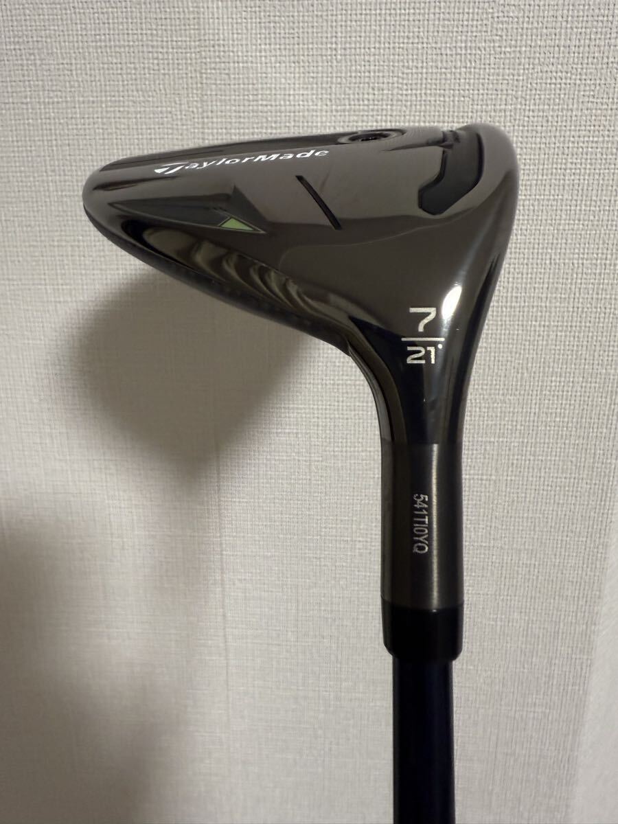 【支給品】テーラーメイド Taylormade Qi35 7W フェアウェイウッド 21° (リアル21.4度) 接着タイプ【未市販品】_画像3