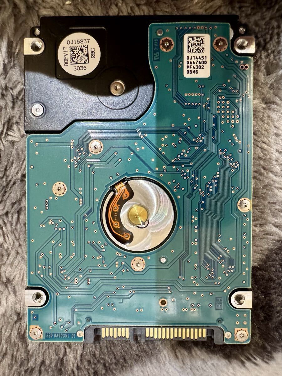 HGST 2.5インチ HDD SATA 1TB HTS541010A9E680 動作品_画像2