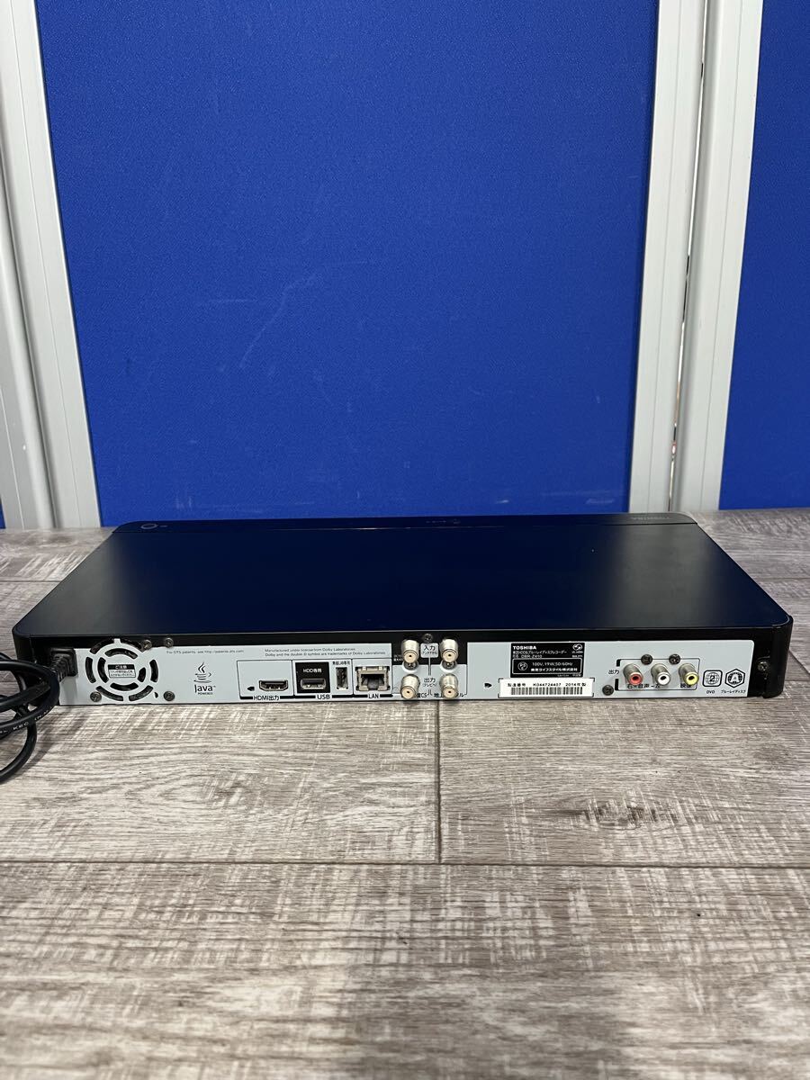 TOSHIBA 東芝 ブルーレイレコーダー REGZA DBR-Z420 ブラック 2014年式_画像5