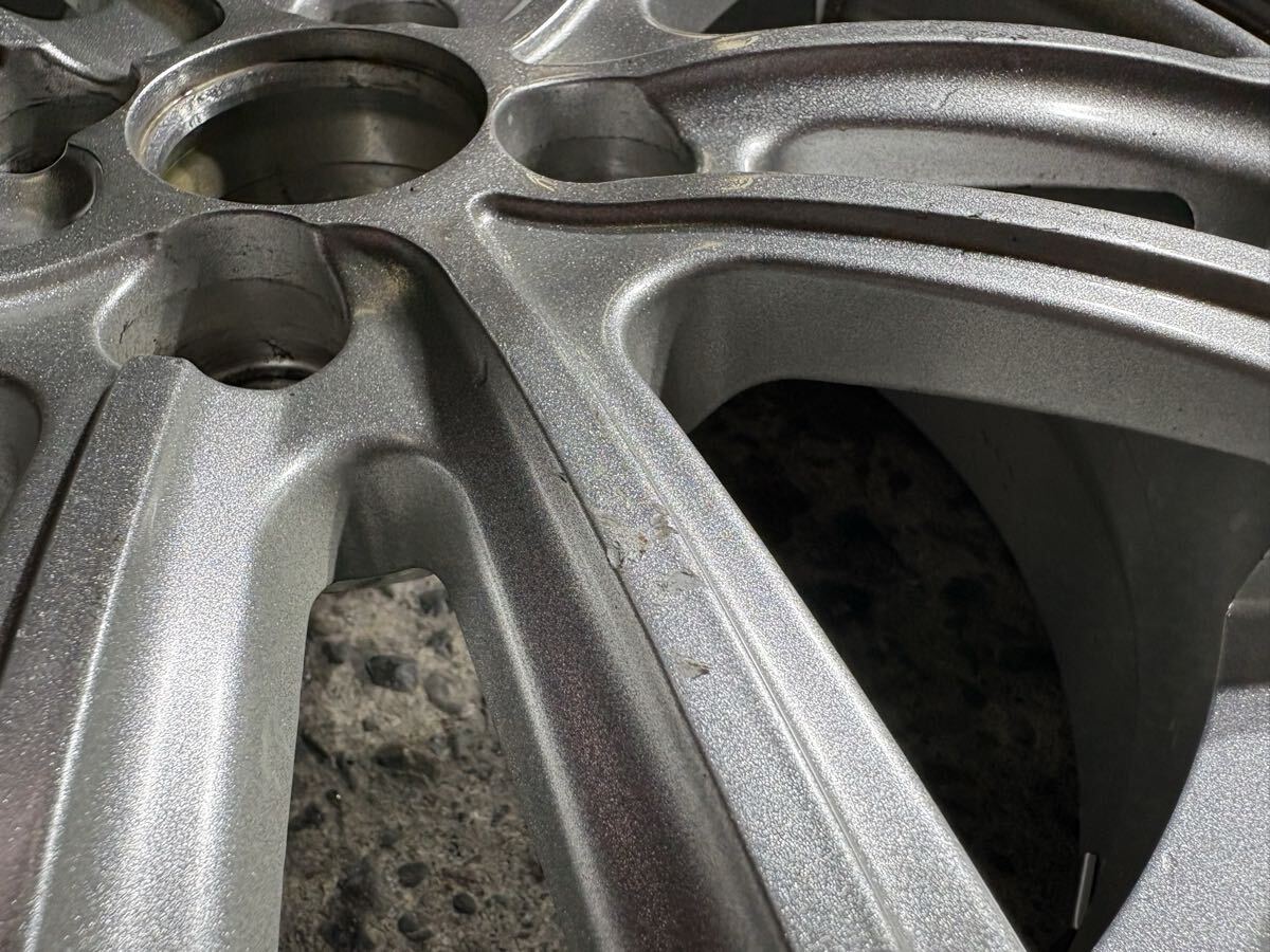 メーカー不明 15インチ アルミホイール 4本 PCD100 5.5J +43 スズキ ダイハツ タイヤ ヨコハマ_画像10