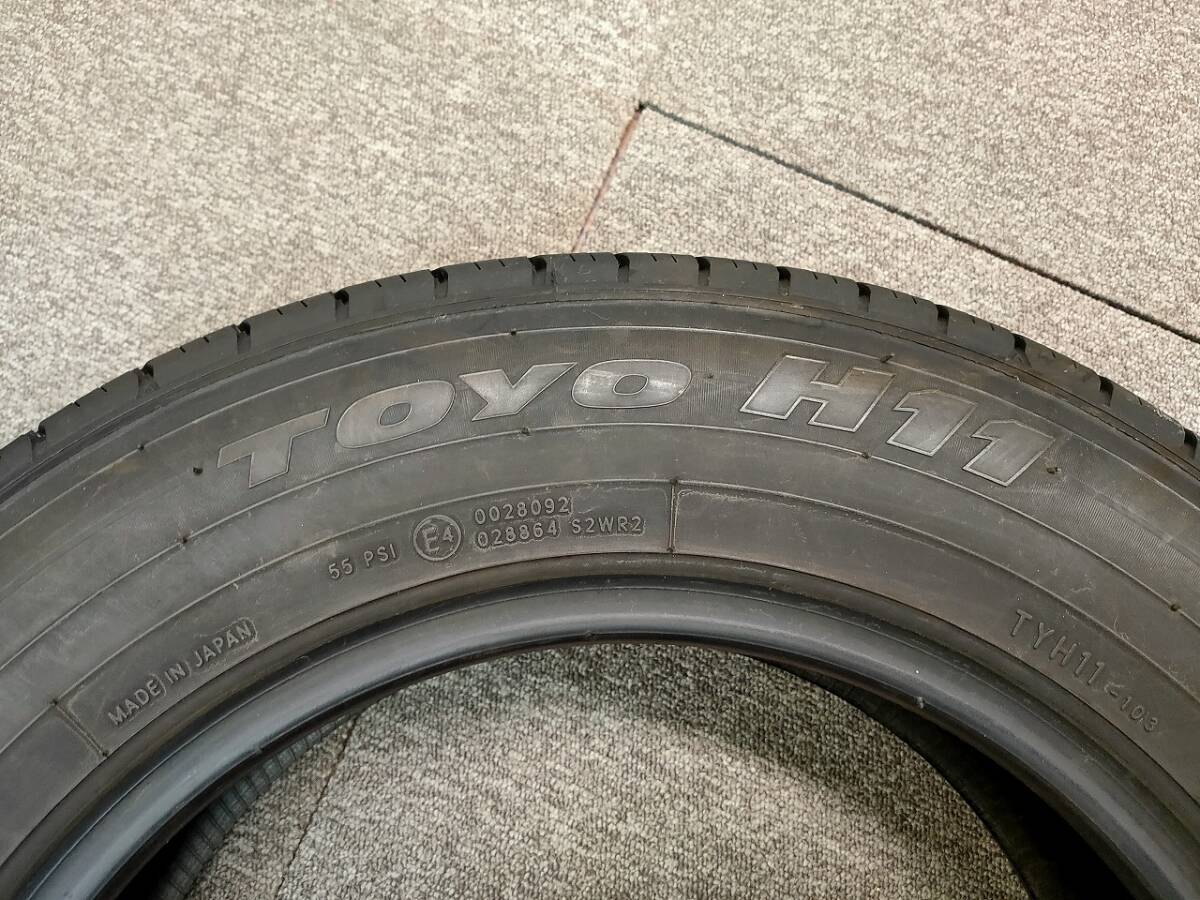 ★2023年 155/80R14 88/86N LT トーヨー TOYO H11 4本_画像8