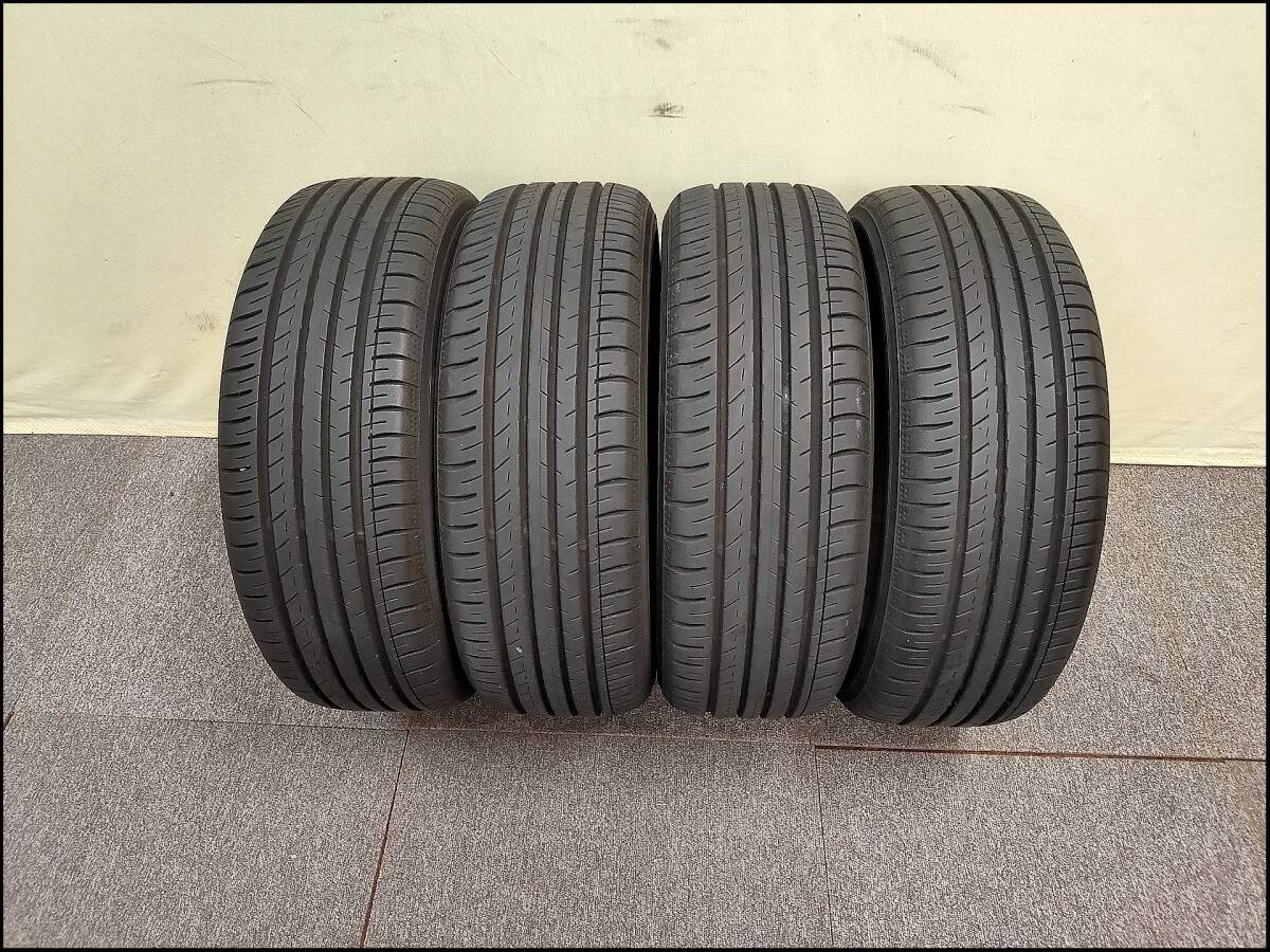 バリ溝 2022年 185/55R16 83V ヨコハマ ブルーアース YOKOHAMA BluEarth AE51 4本_画像1