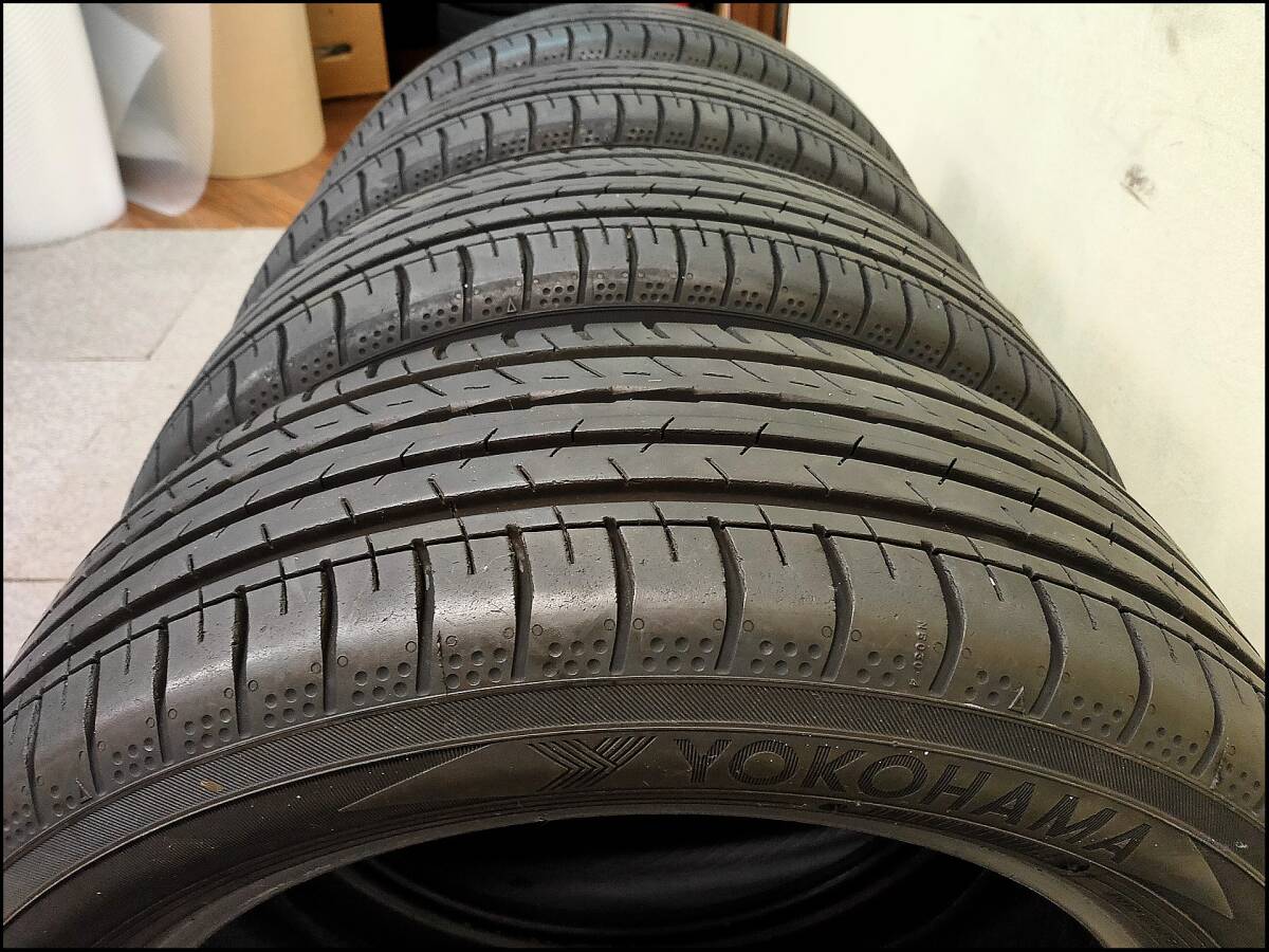バリ溝 2022年 185/55R16 83V ヨコハマ ブルーアース YOKOHAMA BluEarth AE51 4本_画像5