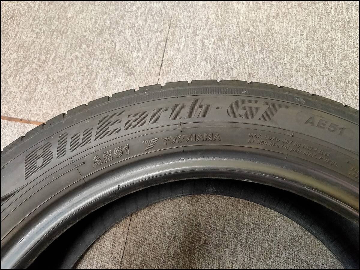 バリ溝 2022年 185/55R16 83V ヨコハマ ブルーアース YOKOHAMA BluEarth AE51 4本_画像6