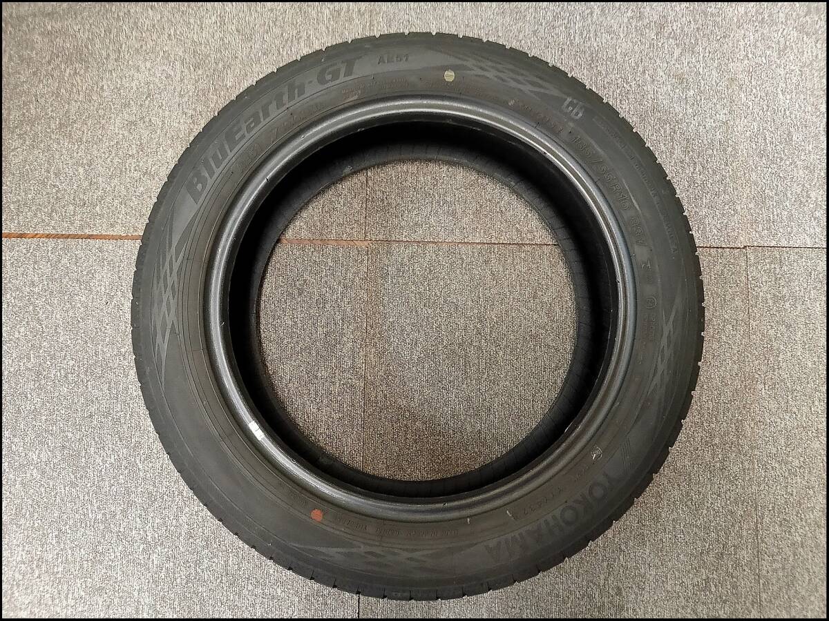 バリ溝 2022年 185/55R16 83V ヨコハマ ブルーアース YOKOHAMA BluEarth AE51 4本_画像9