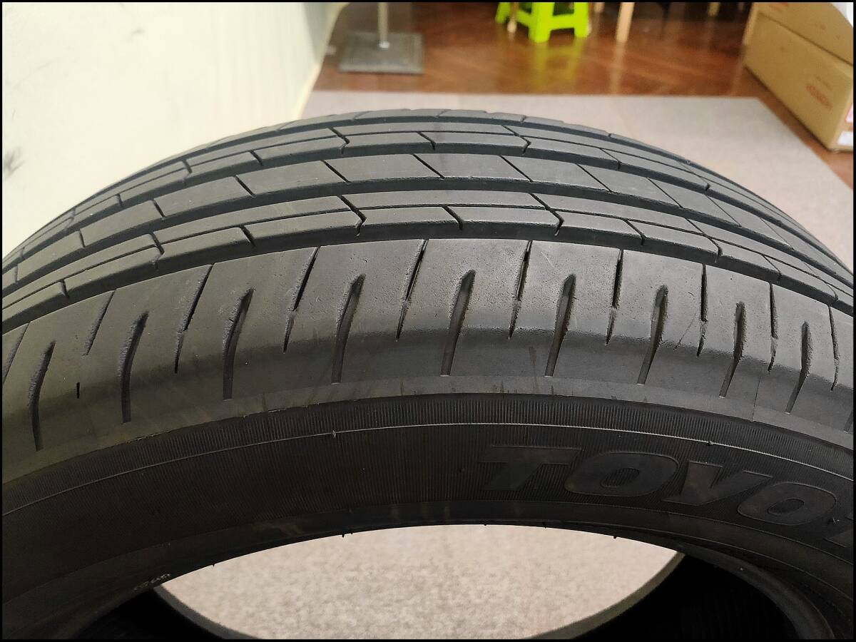 １本 バリ溝 2024年 225/60R18 100H TOYO PROXES comfort トーヨー プロクセス コンフォート_画像4