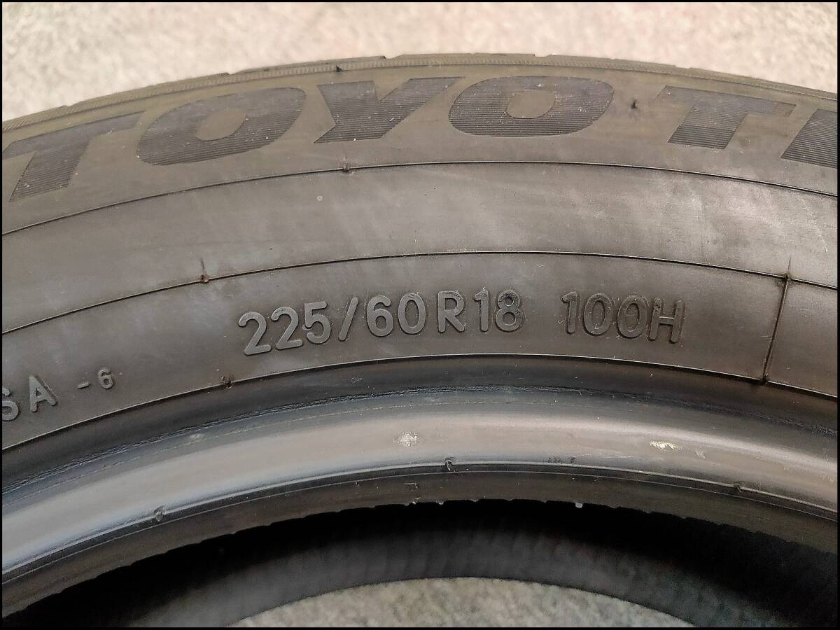 １本 バリ溝 2024年 225/60R18 100H TOYO PROXES comfort トーヨー プロクセス コンフォート_画像7