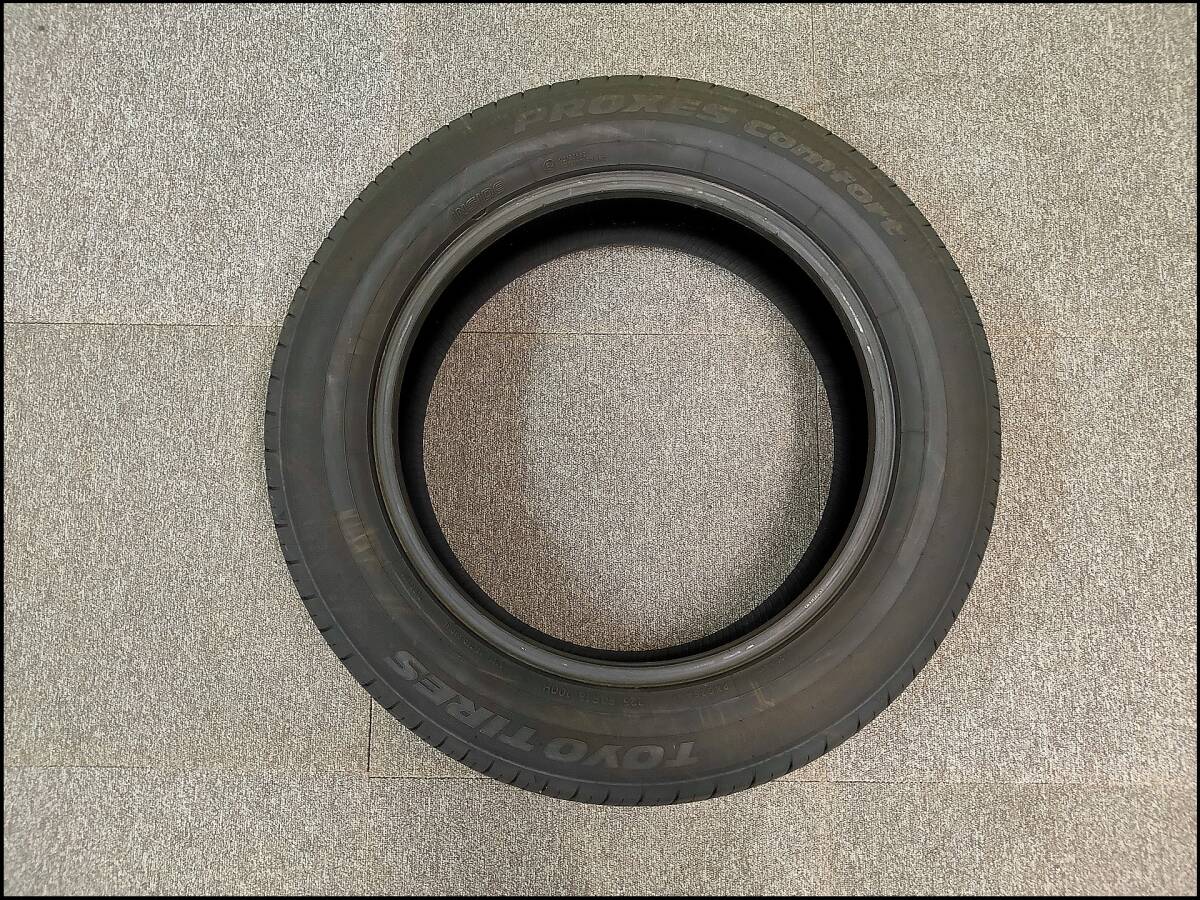 １本 バリ溝 2024年 225/60R18 100H TOYO PROXES comfort トーヨー プロクセス コンフォート_画像9