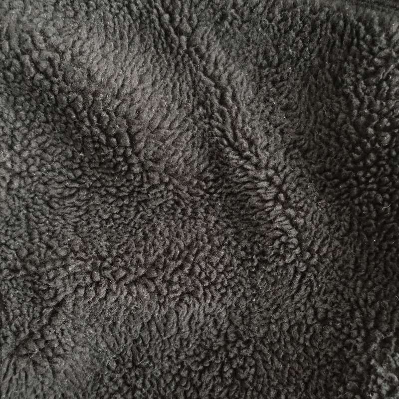 【定価3.3万】ヴェリテクール Veritecoeur *ボアフリースジャケット*Fブラック黒ジップアップ羽織上着(jk25-2510-202)【10K52】_画像6