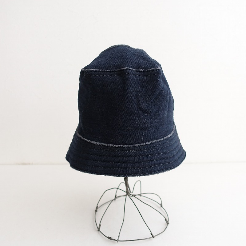 [ обычная цена 2.2 десять тысяч ]45R four ti пять a-ru* Hokkaido книга@ обратная сторона шерсть. шляпа индиго * шляпа хлопок 45rpm1025(ha7-2510-93)[20K52]