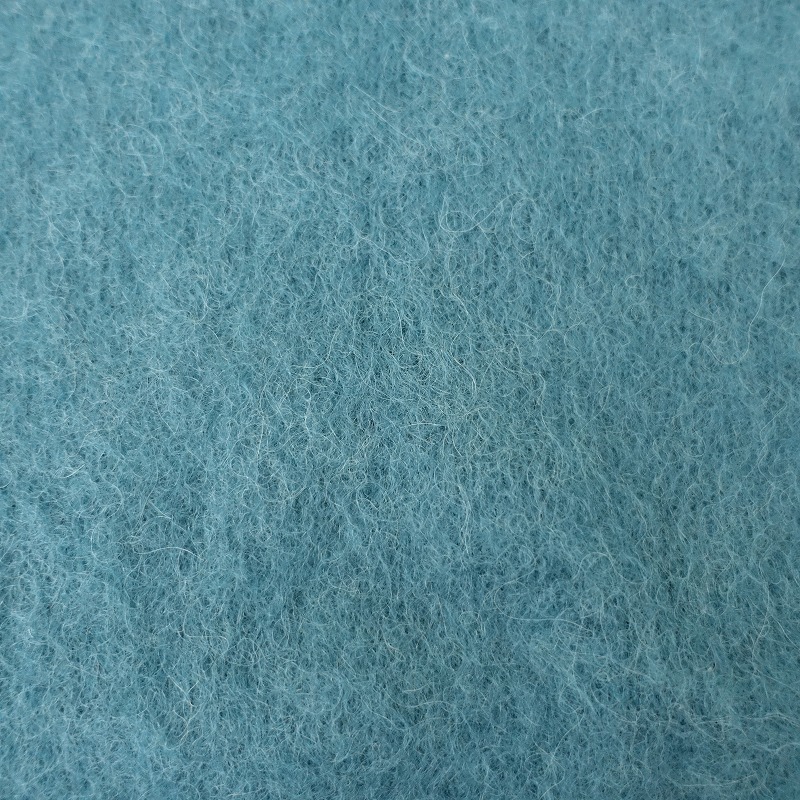 コムアーチ comm.arch. *モヘヤブレンドニットベスト*フレンチスリーブトップス緑グリーンブルーセーター(1-2510-55)【20K52】_画像5