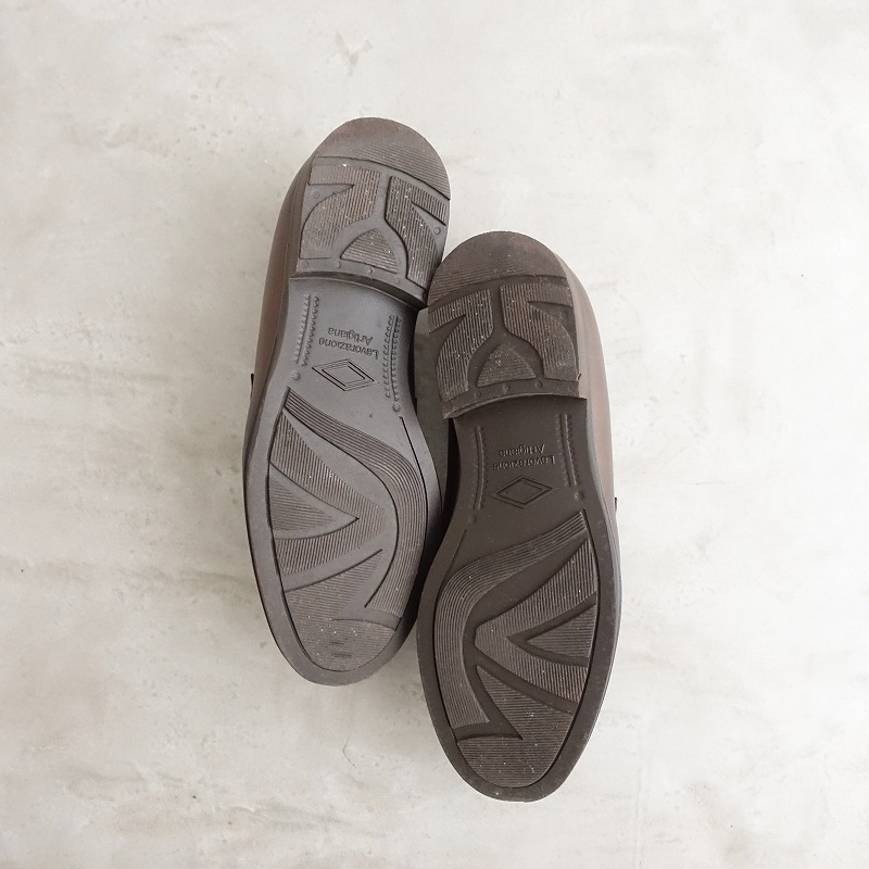 【定価2万】UNITED ARROWS green label relaxing *撥水フレンチローファー 6.5/25*レザーブラウン1025(sh10-2510-56)【30K52】_画像5