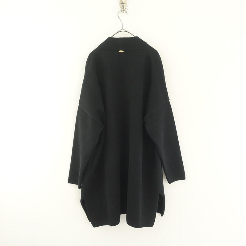 【定価3.4万】ドゥーズィエムクラス ミューズ Deuxieme classe MUSE*TWINS COTTONショートガウン*ブラック(jk2-2510-247)【60K52】_画像2