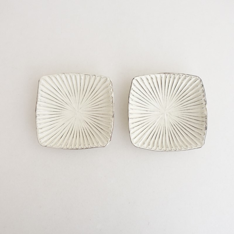  после глициния . страна *.. . 4 угол тарелка 2 шт. комплект * посуда . тарелка кухня автор [ керамика ](wa23-2510-32)[01K52]