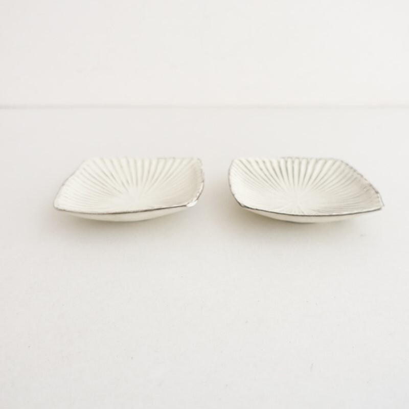  после глициния . страна *.. . 4 угол тарелка 2 шт. комплект * посуда . тарелка кухня автор [ керамика ](wa23-2510-32)[01K52]