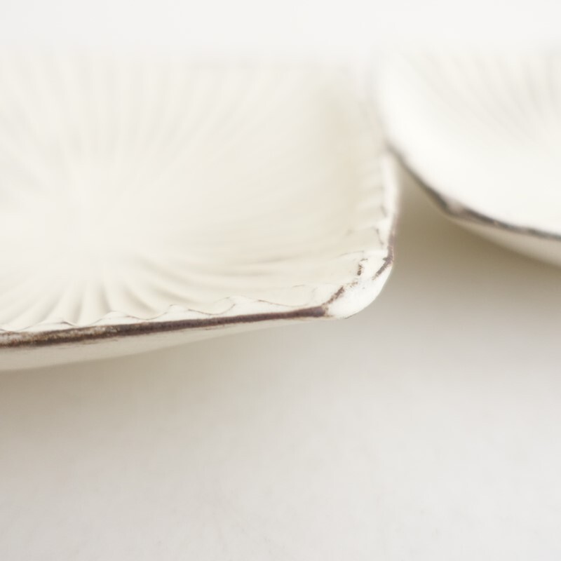  после глициния . страна *.. . 4 угол тарелка 2 шт. комплект * посуда . тарелка кухня автор [ керамика ](wa23-2510-32)[01K52]