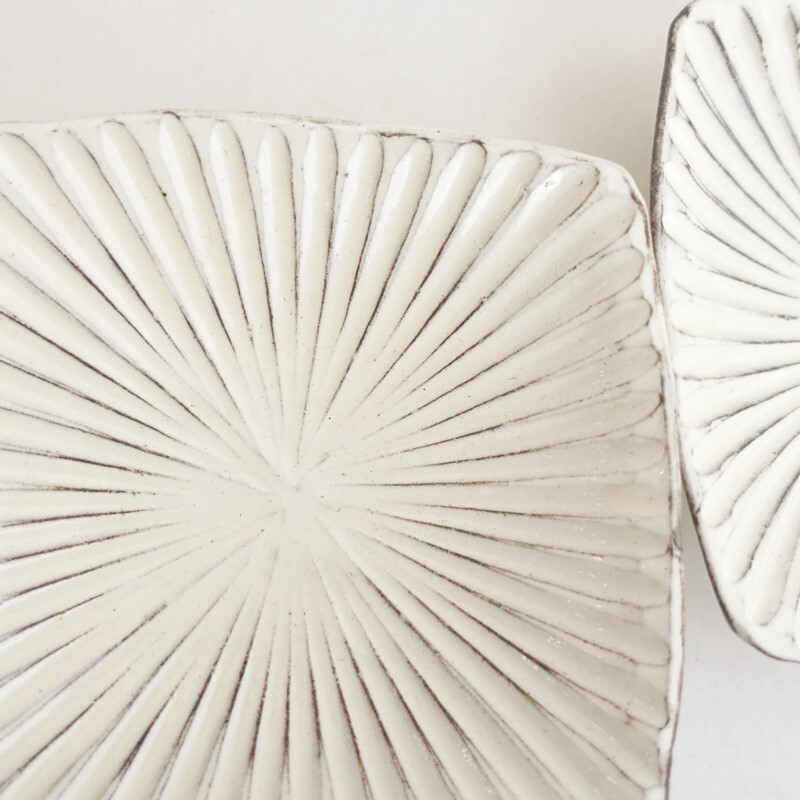  после глициния . страна *.. . 4 угол тарелка 2 шт. комплект * посуда . тарелка кухня автор [ керамика ](wa23-2510-32)[01K52]