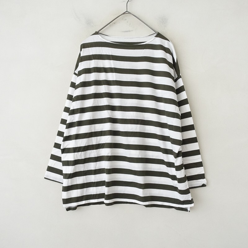 ジャーナルスタンダード ラックス JOURNAL STANDARD LUXE *コットンボーダーカットソー*プルオーバー(1-2510-291)【11K52】_画像1