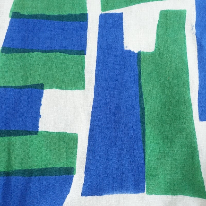 山口邦子 *型染めトートバッグ*手提げ肩掛けショルダーエコかばん(ba11-2510-116)【61K52】_画像6