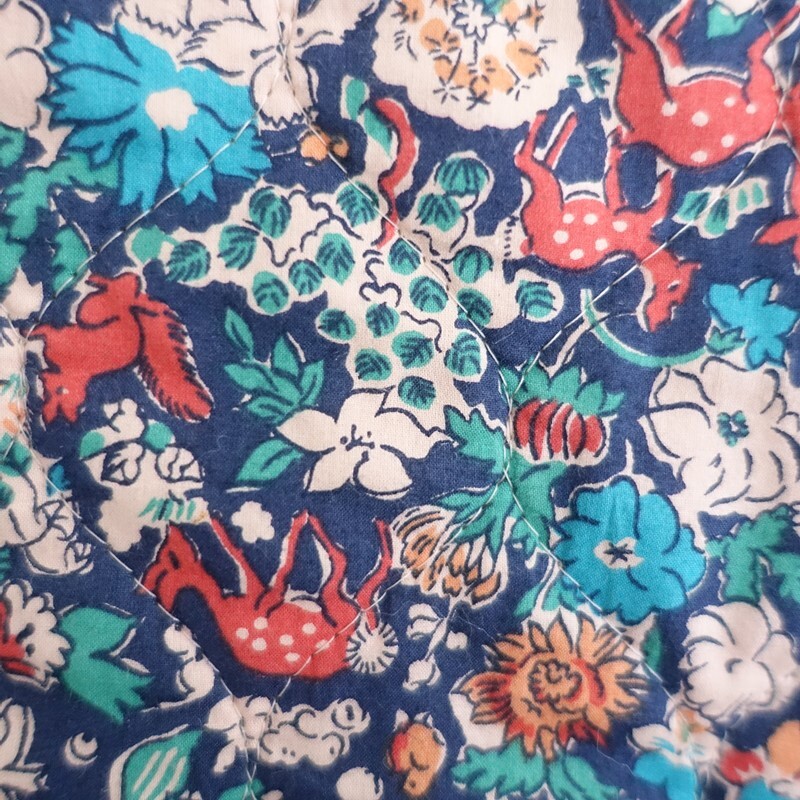 FEU D’UN PHARE フゥーダンファール *キルティングバッグ*トート手提げ総柄かばん(ba11-2510-105)【61K52】_画像5